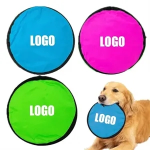 Colorful Nylon Dog Frisbee