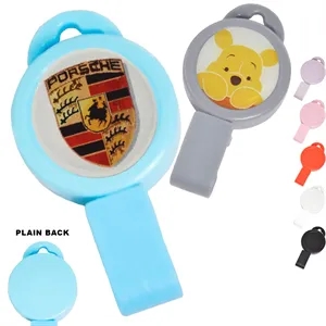 Custom Logo Front side Concave Lanyard Badge Reel For Kids