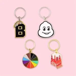 1.5" Diestruck Soft Enamel Keychain