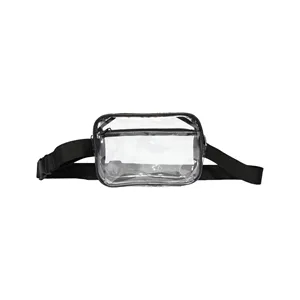 Liberty Bags Clear Stadium Two-Pocket Fanny Pack / Crossb...