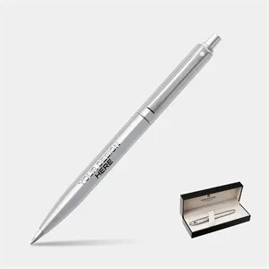 SHEAFFER® Sentinel 323 Brushed Chrome Ballpoint Pen Gift Box