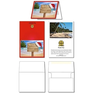 Greeting Card - 4x5.5 Folded with Envelopes - UV-Coated (1S)