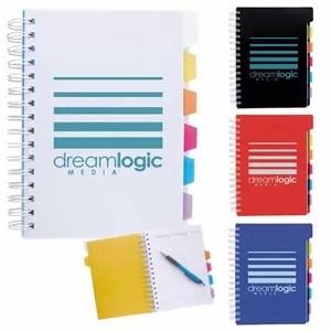 Good Value™ Spiral Notebook with Tabs