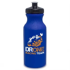 20 Oz Push Cap Sports Water Bottles