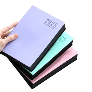 Custom Logo A5 Customized Leather Schedule Book