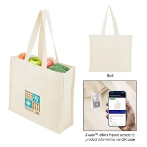 Aware™ 4 Oz. Recycled Cotton Tote Bag
