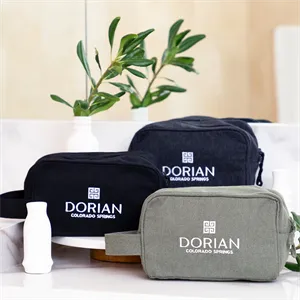 Canvas Toiletry Bag