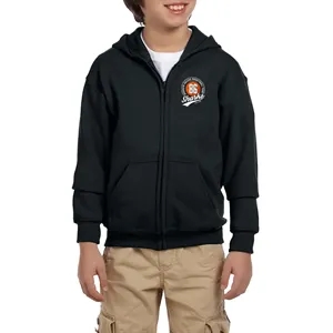 Gildan® HeavyBlend Youth Full Zipper Hooded Sweatshirt