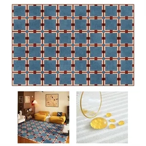 Custom Logo High Quality Vintage American Loop Pile Living Room Carpet