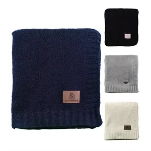 Custom Logo Cloud Nine Throw Blanket