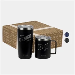 TiTUS® 20oz Tumbler & 12 oz Mug Insulated Drinkware Gift Set