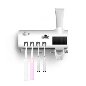 Toothbrush Holder With Uv Sterilizer