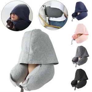 Long Neck Hoodie Travel Pillow