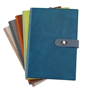 Custom Logo A5 Buckle Business Notebook