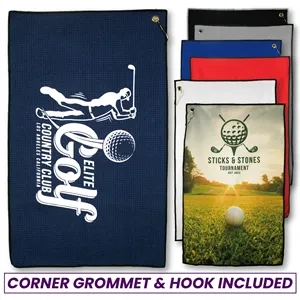 Microfiber Waffle Golf Towel