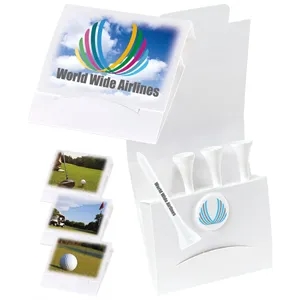 4-1 Golf Tee Packet - 3-1/4" Tee