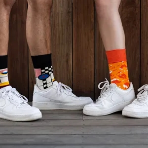 Patterned Ultimate Frisbee Socks - Disc-Throwing Comfort