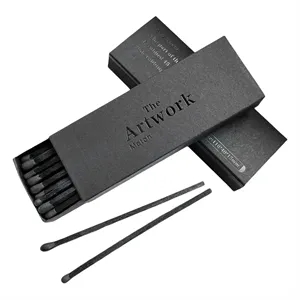 Candles Black Boxed Matches