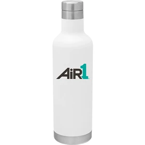 Custom Logo 25 oz h2go Noir Stainless Insulated Water or Wine Bottle