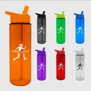 28 oz.Tritan™ Bottle with Wide Mouth Flip Straw Lid