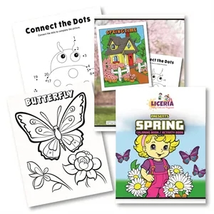 Spring Coloring & Activity Book