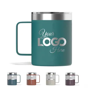 Custom Logo HYDRAPEAK 14oz Insulated Stainless Steel Coffee Mug with Lid