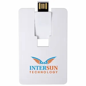 1 GB Flip Card USB 2.0 Flash Drive