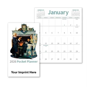 2026 Norman Rockwell Pocket Planner Calendar