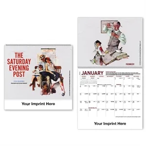 2026 Norman Rockwell Spiral Bound Calendar