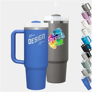 30 oz Stanley® Stainless Steel Insulated Quencher Travel Mug