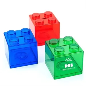Fun and Functional Building Block Money Bank - Save in Style