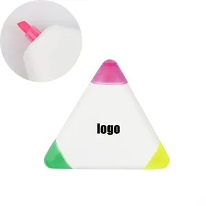 3 In 1 Colorful Triangle Highlighter