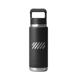 YETI Rambler 26oz Straw Bottle w/ Black Lid