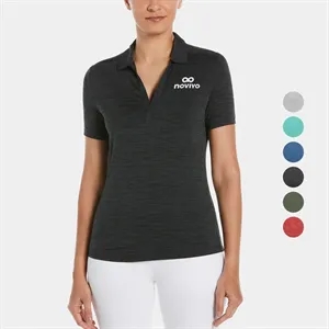 Callaway® Moisture Wicking Broken Stripe Women's Polo Shirt