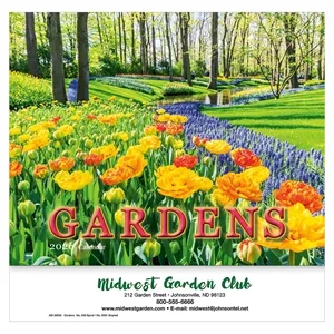 2026 Stapled Gardens Wall Calendar