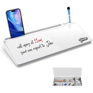 Desk Computer Buddy Desktop Glass Dry Erase Board
