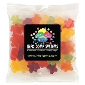 Large Snack Bag with Label Standard Fill