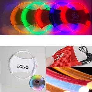 Pet Frisbee Glows on USB Charge