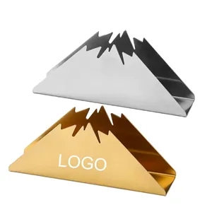 Modern Gold Table Rack Guest Napkin Holder Vertical