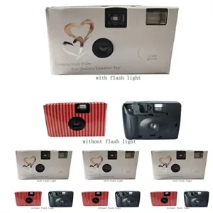 Wedding Party Disposable Cameras with Gift Box