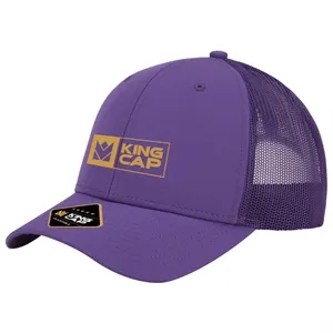 Crest 6-Panel Trucker Cap - Mesh Back - Sustainable Fabric