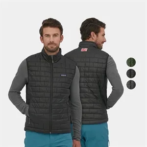 Patagonia® NanoPuff Men's Recycled Vest & Fair Trade