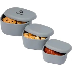 Zili Silicone Storage Containers, Set of 3 (7, 10, & 20 oz)