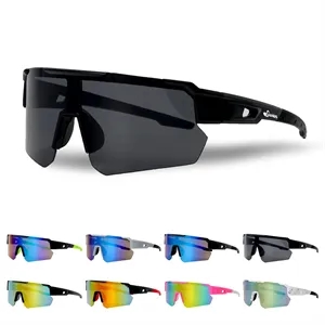 Custom Logo Sport Viper Mirror Sunglasses