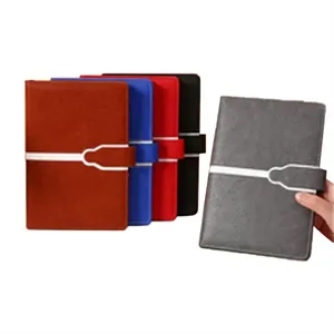 Custom Logo A5 Faux Leather Customized Notebook