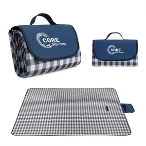 Custom Logo Large Foldable Waterproof Outdoor Picnic Blanket