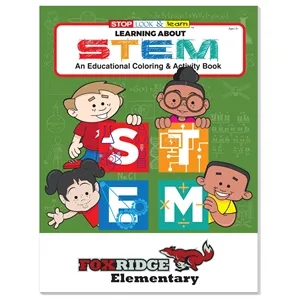 Coloring Book: Learning About STEM