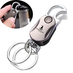 Multifunction Keychain With Bottle Opener
