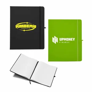 8" x 10" Soft Touch Journal Notebook with Pen Loop