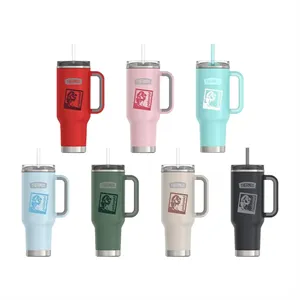 Thermos 40oz Stainless Steel Cup Holder Mug